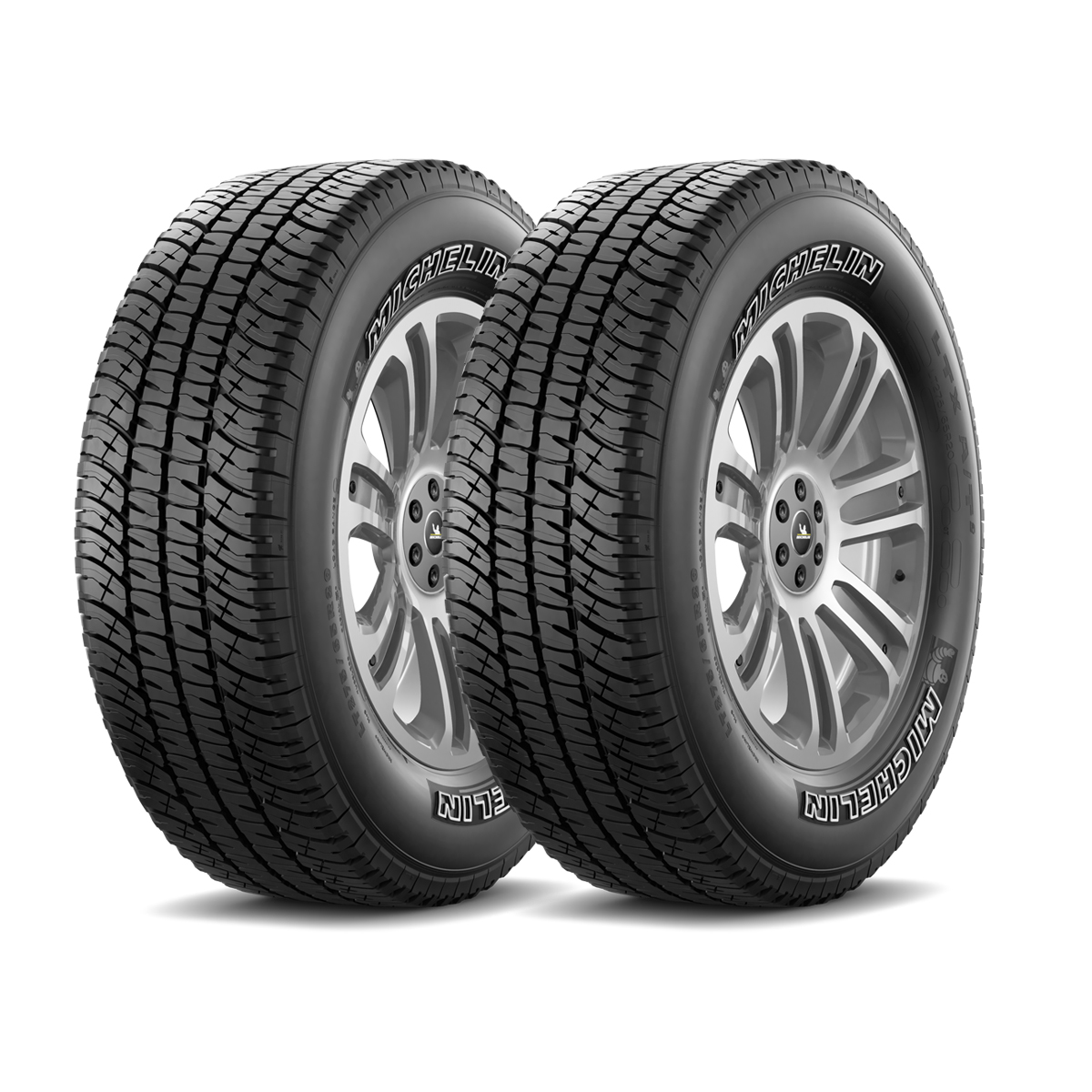 Foto 2 pulgar | Paquete 2 Llantas Michelin 275/65r18 Ltx A/t 2 123/120r Lre