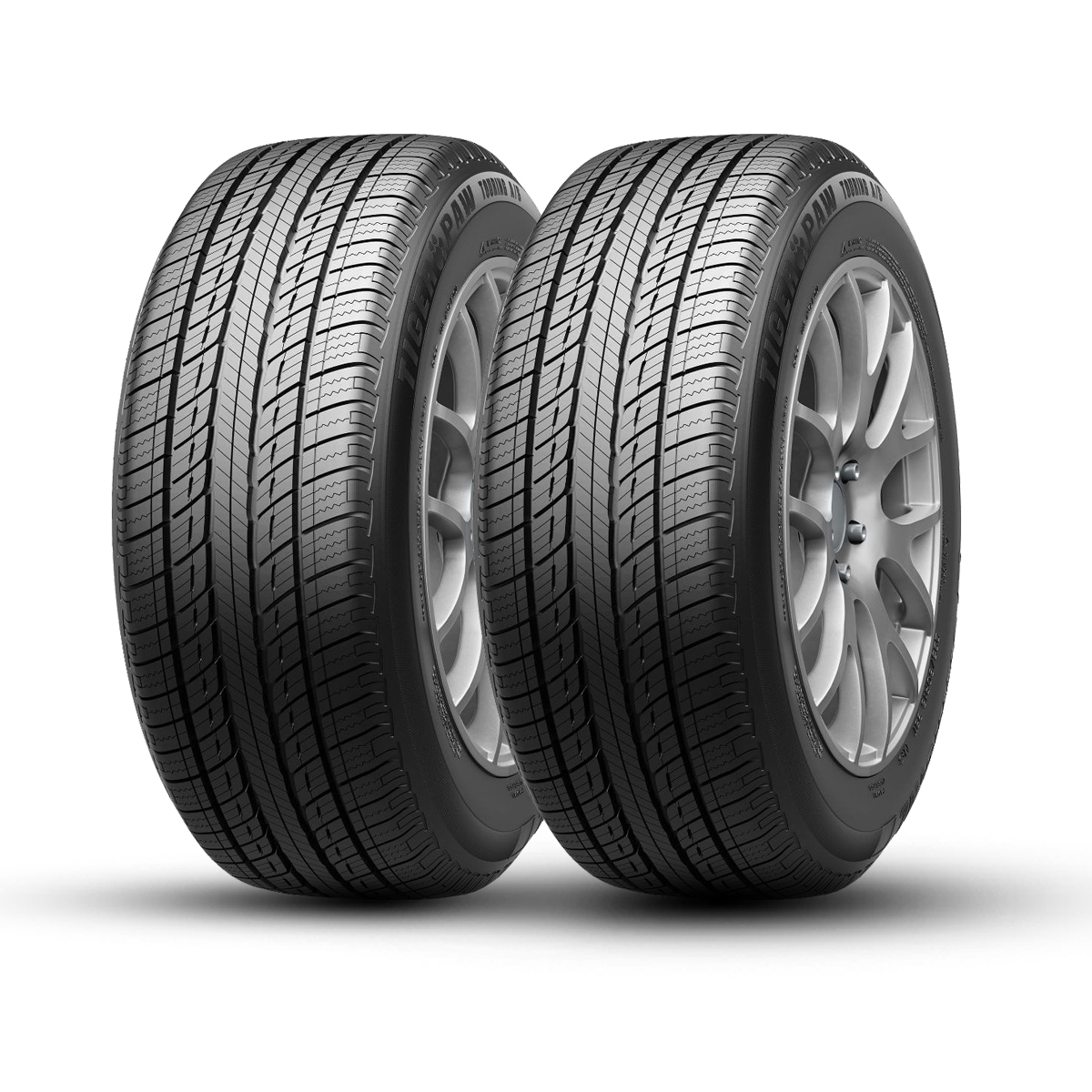 Paquete 2 Llantas Uniroyal 205/70r15 Tiger Paw Touring A/s Dt 96h