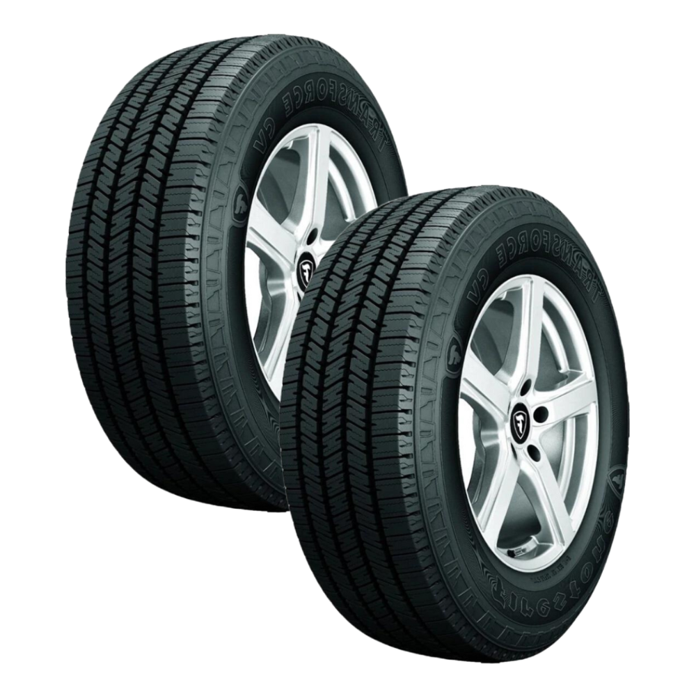 Paquete De 2 Llantas 195 R15 Firestone Transforce Cv 106/104r