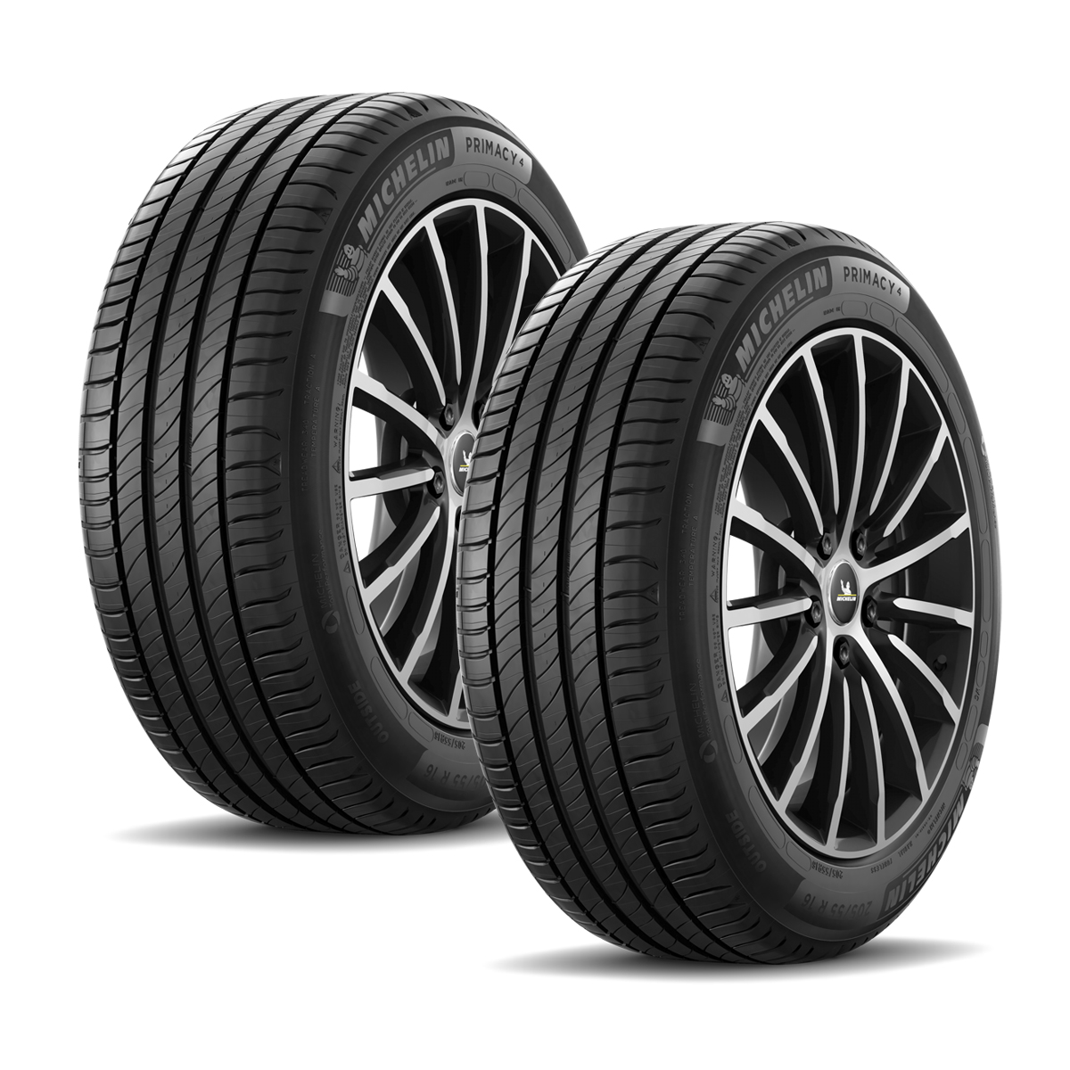 Paquete 2 Llantas Michelin 205/60r16 Primacy 4 Run Flat 92y