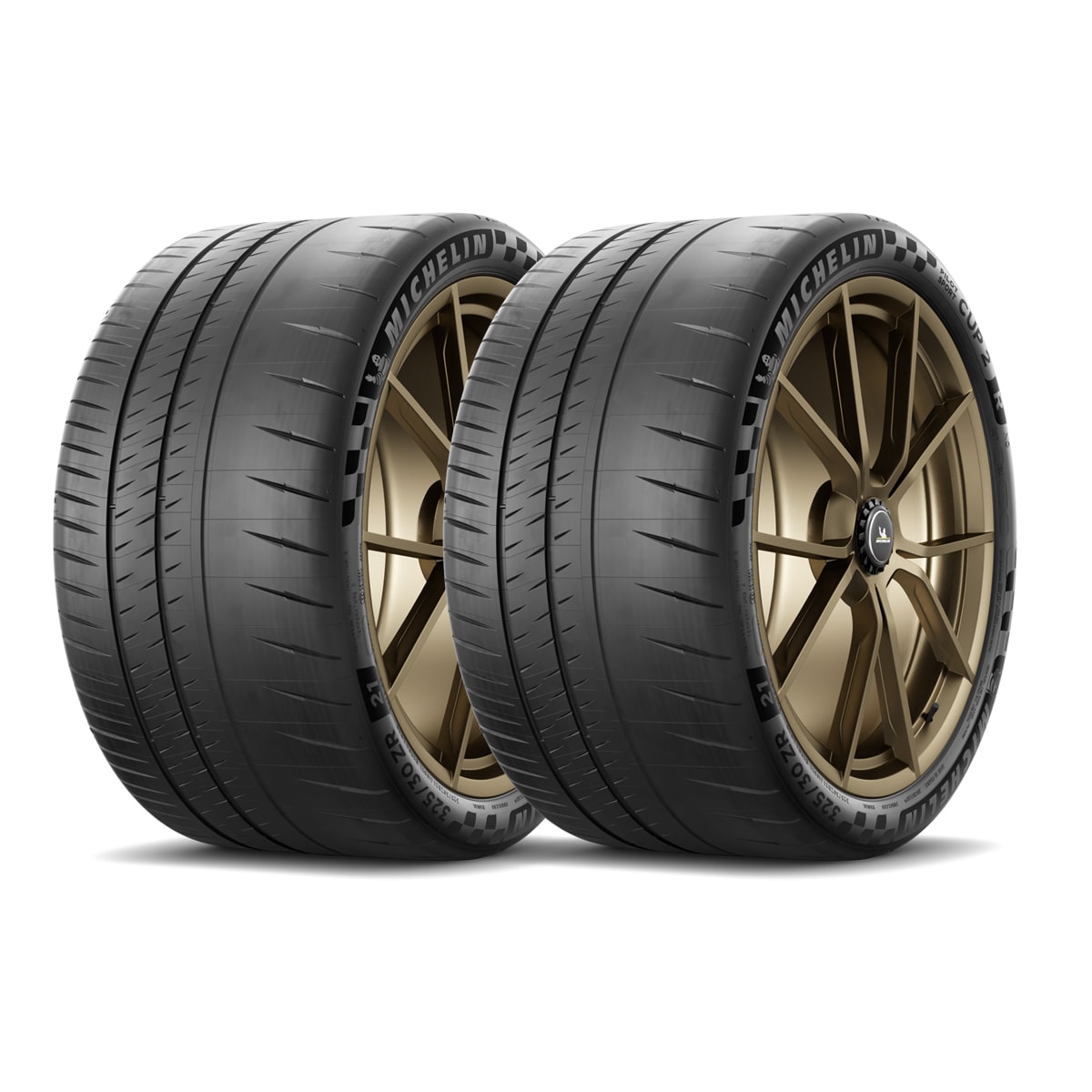 Paquete 2 Llantas Michelin 305/35r20 Pilot Sport Cup 2 R (107y) $56,319