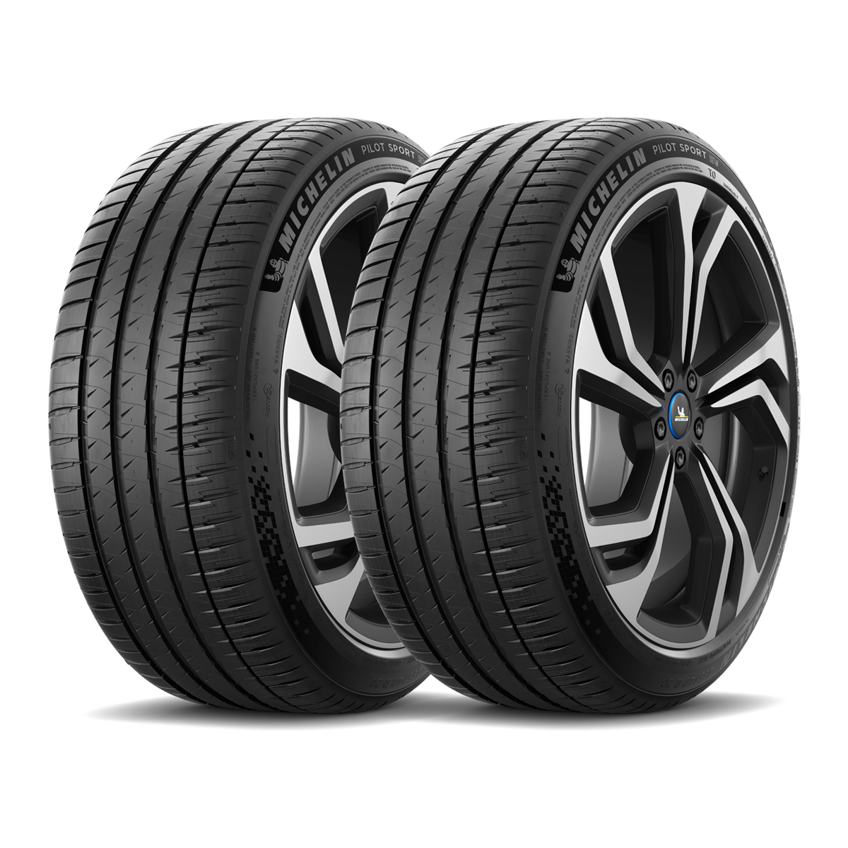 Paquete 2 Llantas Michelin 255/45r19 Pilot Sport Ev 104w