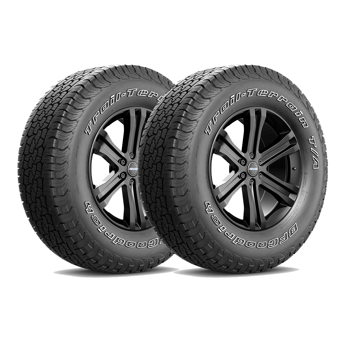 Paquete 2 Llantas Bfgoodrich 245/75r17 Trail-terrain T/a 112t