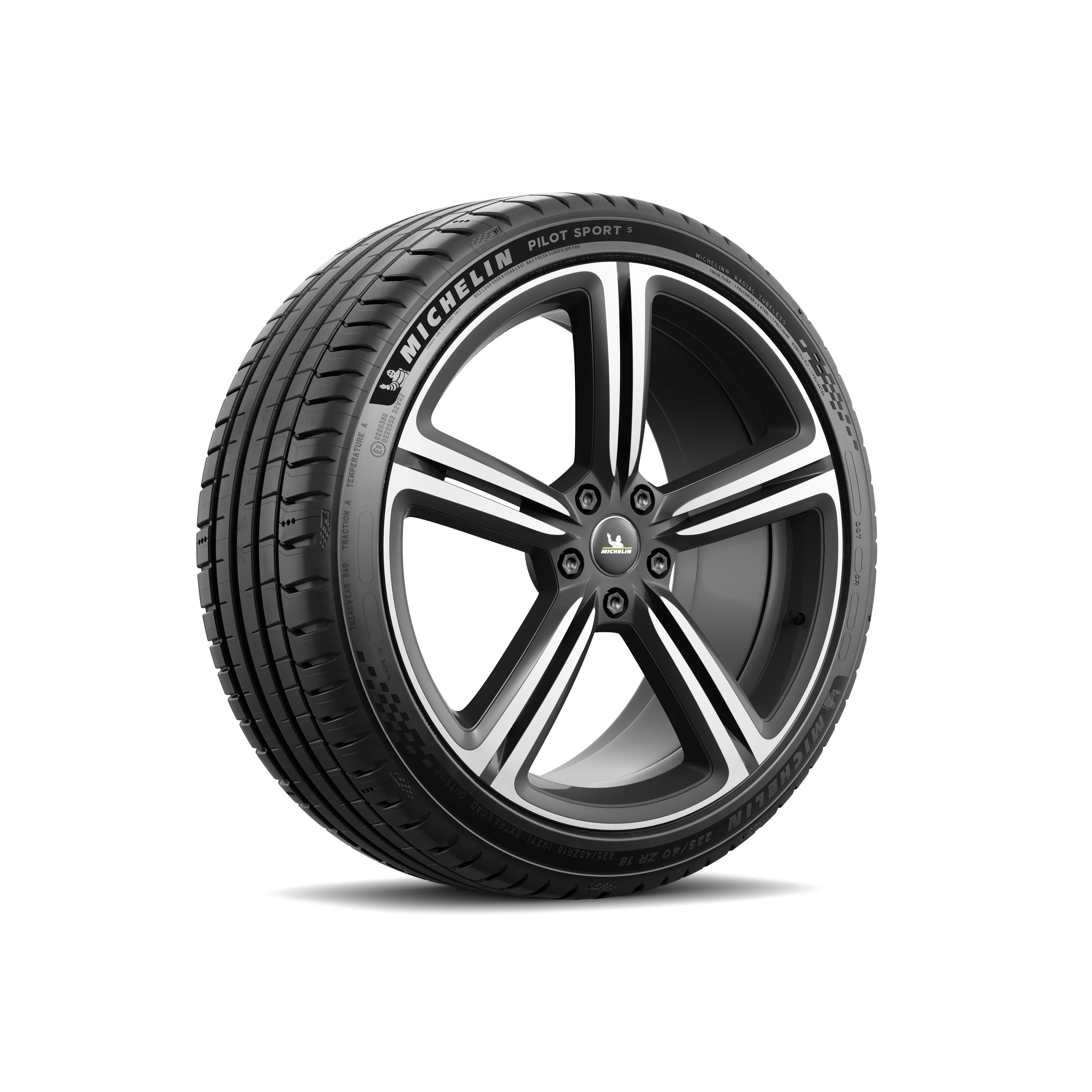 Foto 3 pulgar | Paquete 2 Llantas Michelin 245/45r18 Pilot Sport 5 100y
