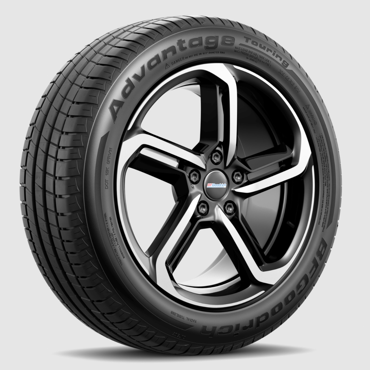 Foto 3 pulgar | Paquete 2 Llantas Bfgoodrich 225/55r18 Advantage Touring 98h
