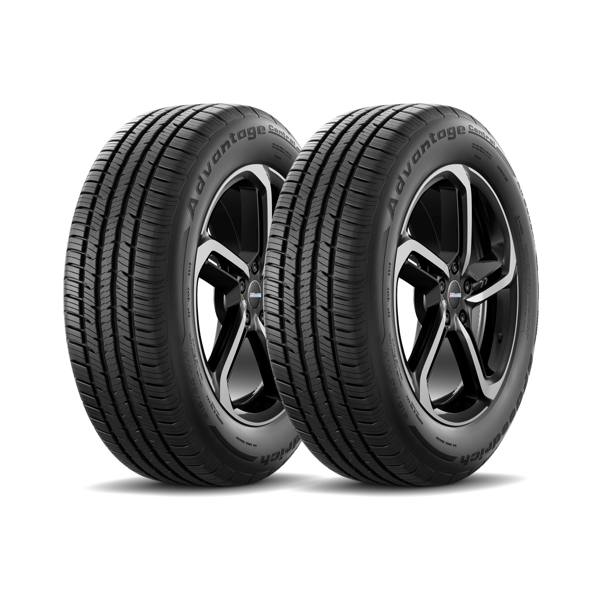 Foto 2 pulgar | Paquete 2 Llantas Bfgoodrich 205/60r15 Advantage Control 91h