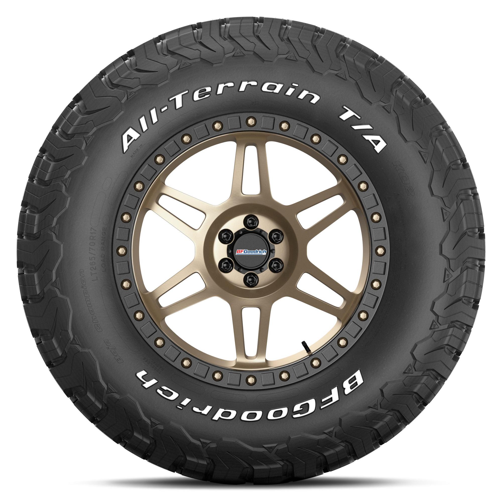 Foto 4 pulgar | Llanta BFGoodrich All-terrain T/A KO2 37x12.50r17 124R