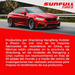 Foto 5 | Llanta Sunfull SF-888 225/50R17 98W