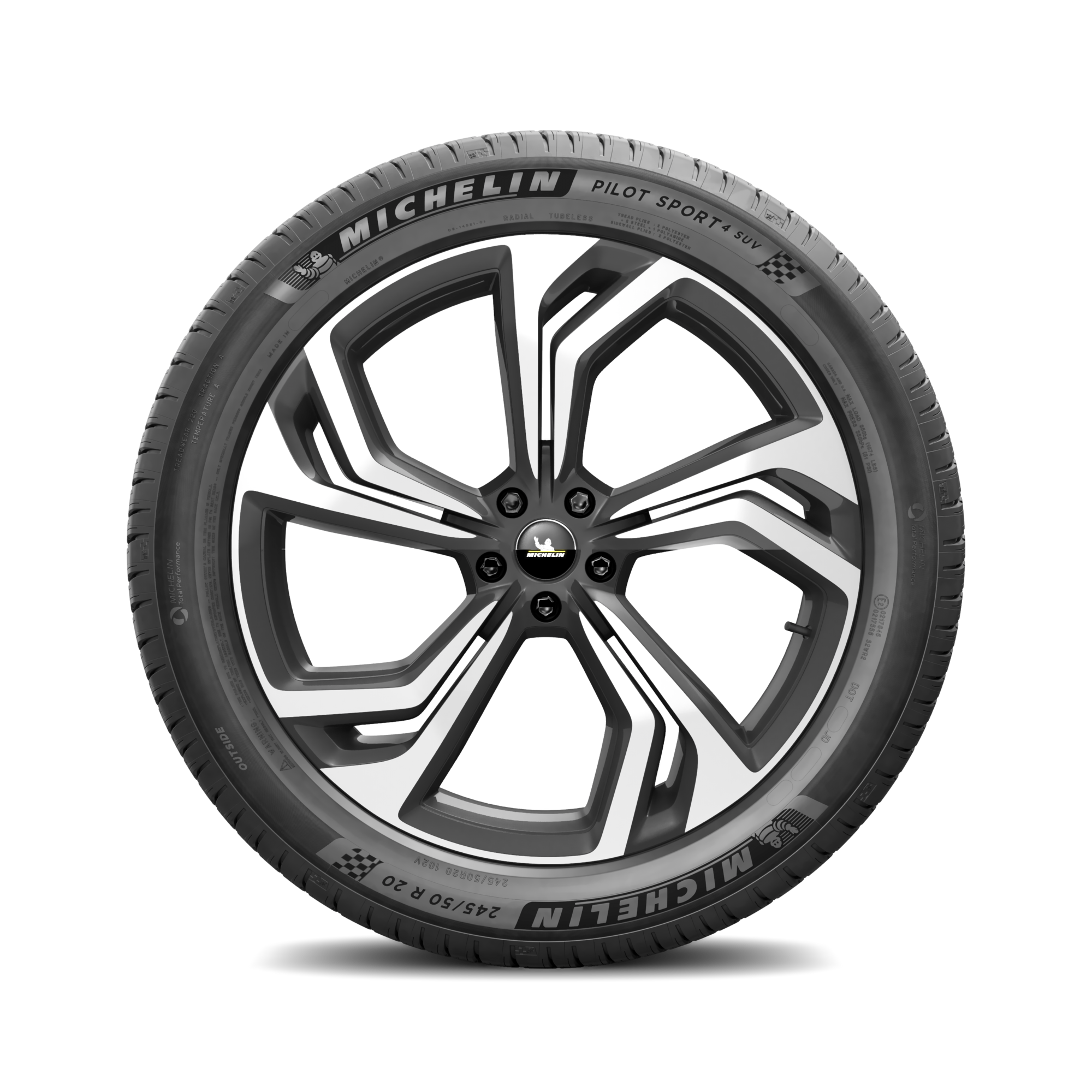 Foto 4 pulgar | Llanta Michelin Pilot Sport 4 Suv 235/55r19 105y