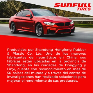 Foto 5 | Llanta Sunfull SF-688 205/50R16 87V
