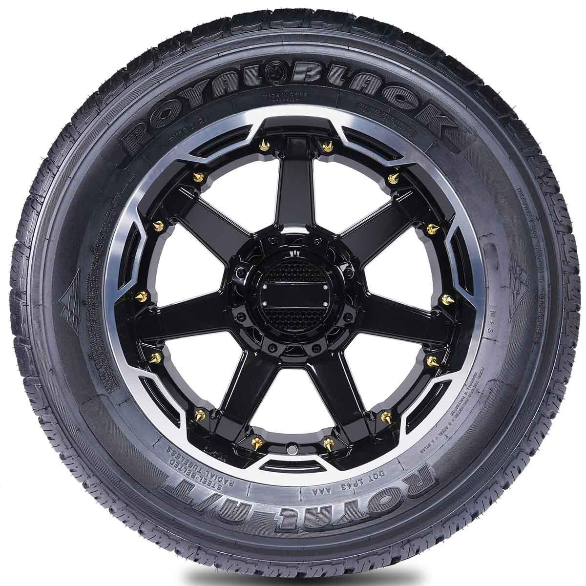 Foto 4 pulgar | Llanta ROYAL BLACK A/t P245/65r17 111h