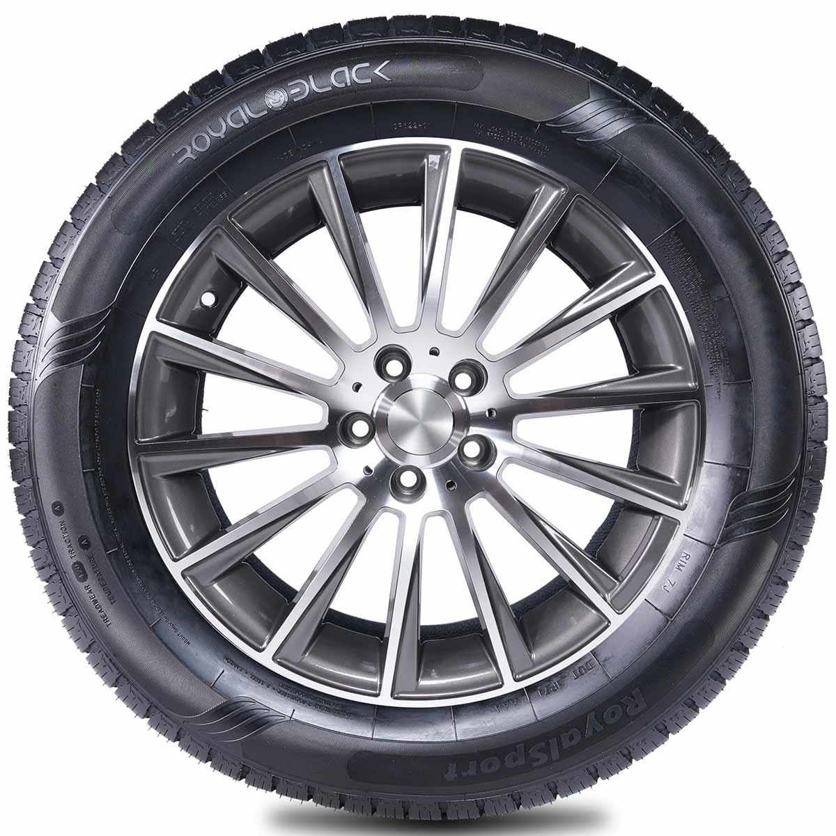 Foto 4 pulgar | Llanta ROYAL BLACK Sport 225/70r16 103h