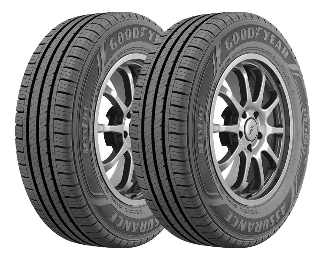 Foto 2 pulgar | Paquete de 2 Llantas Goodyear Assurance Maxlife 175/70r13 82t