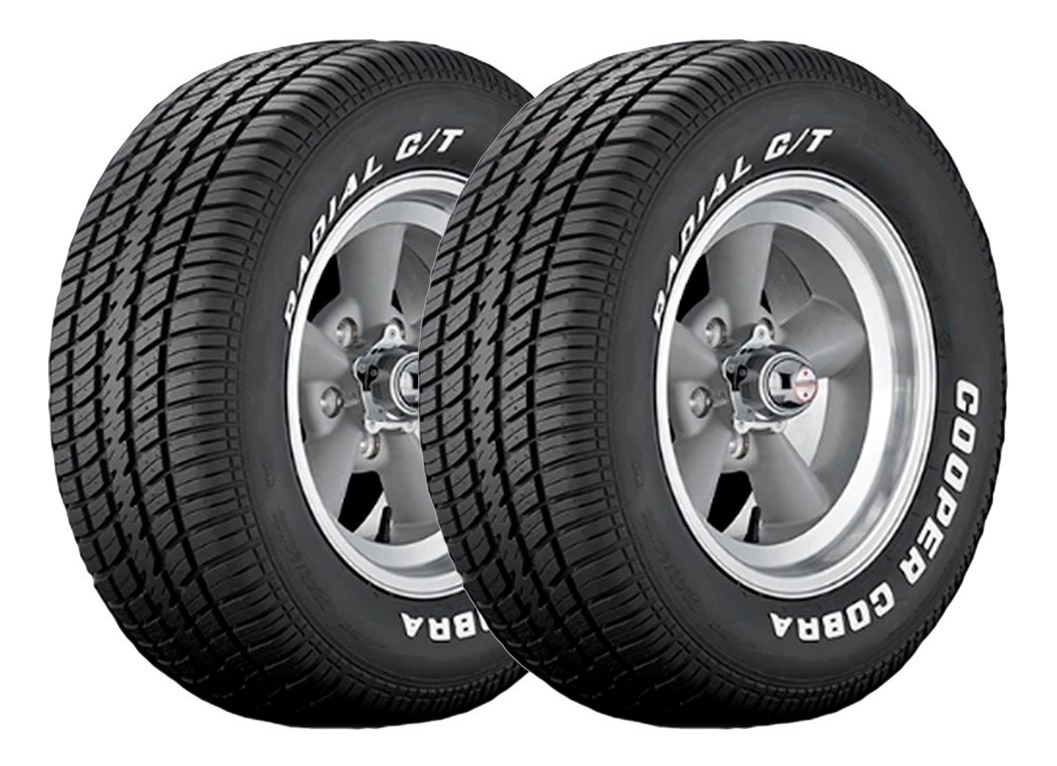 Paquete De 2 Llantas 235/60 R15 Cooper Cobra Radial Gt 98t