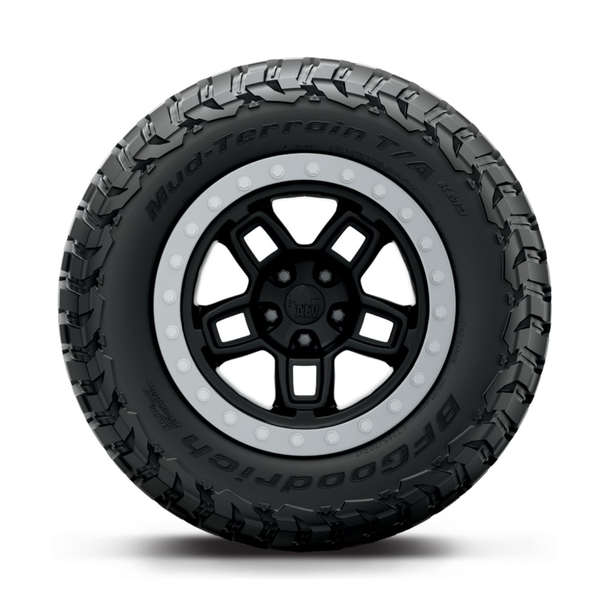Foto 3 pulgar | Llanta BFGoodrich Mud Terrain T/A KM3 285/70r17 121/118q