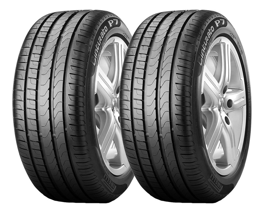 Paquete de 2 Llantas 205/55r16 Pirelli Cinturato P7 91v $3,535