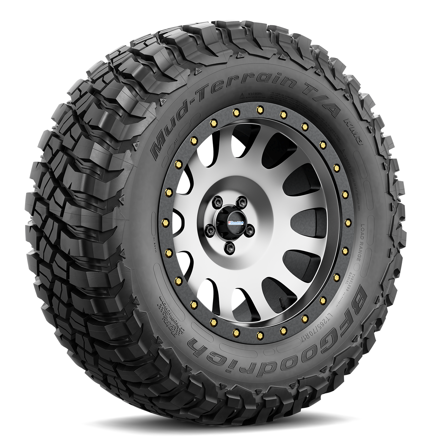 Foto 2 pulgar | Llanta Bfgoodrich  Mud Terrain T/a Km3 37x12.50r18 128q