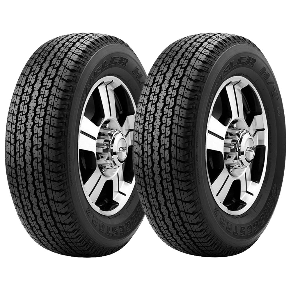 Paquete De 2 Llantas 205r16 Lt Bridgestone Dueler H/t 840 108r