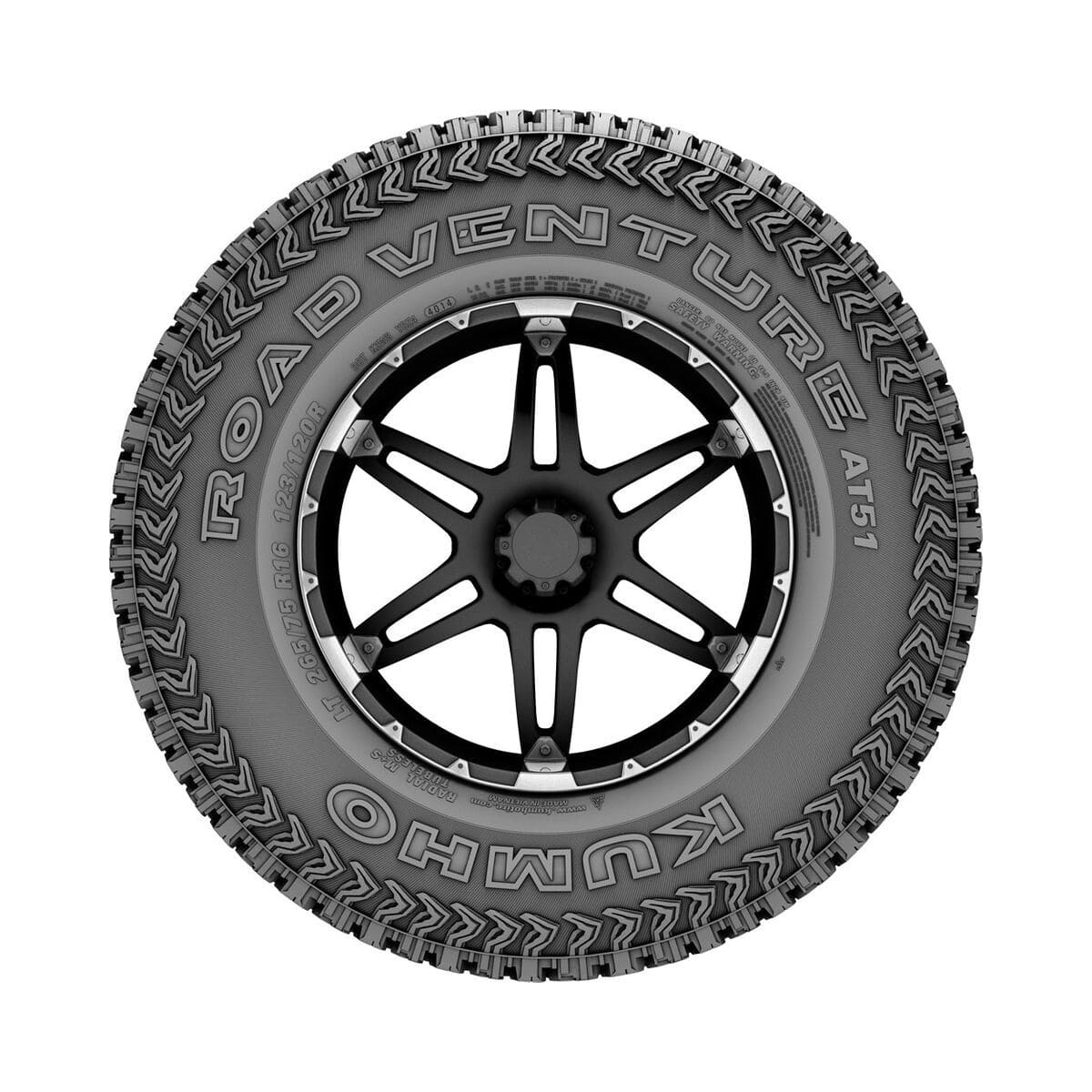 Foto 3 pulgar | Llanta 205/60r15 91t Kumho Road Venture At51