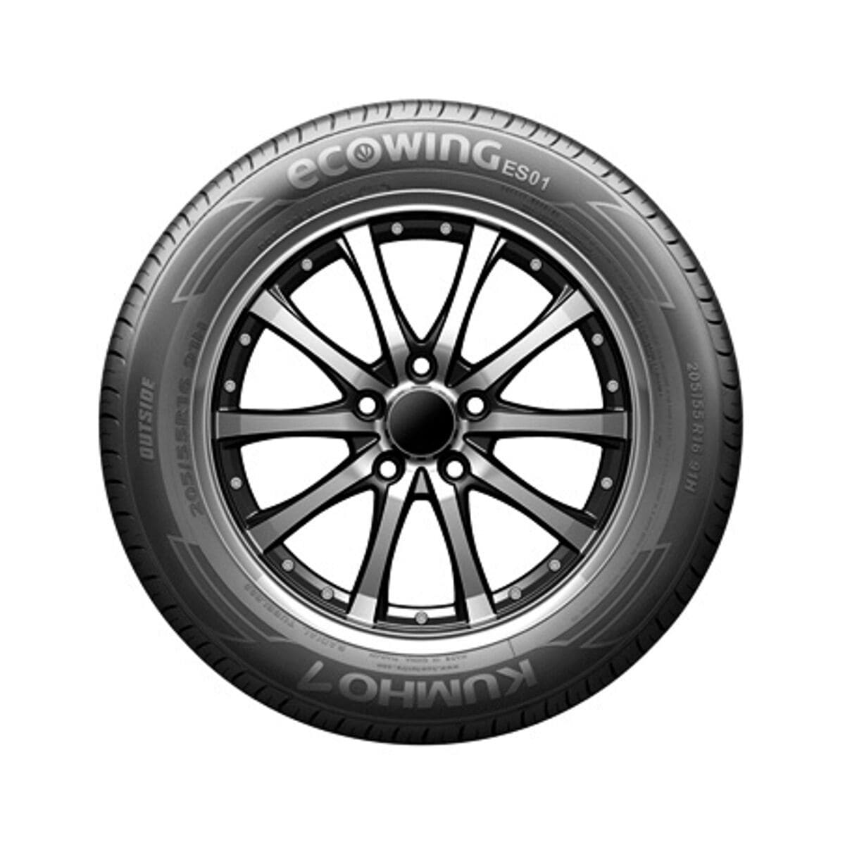 Foto 2 | Llanta 205/70r15 96t Kumho Ecowing Kh27