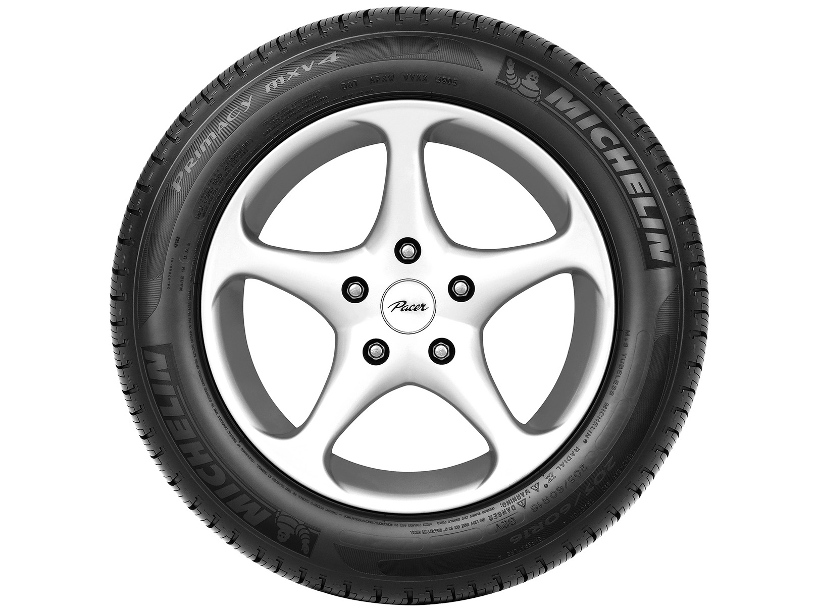 Foto 3 pulgar | Llanta Michelin Primacy MXV4 215/55R17 94V