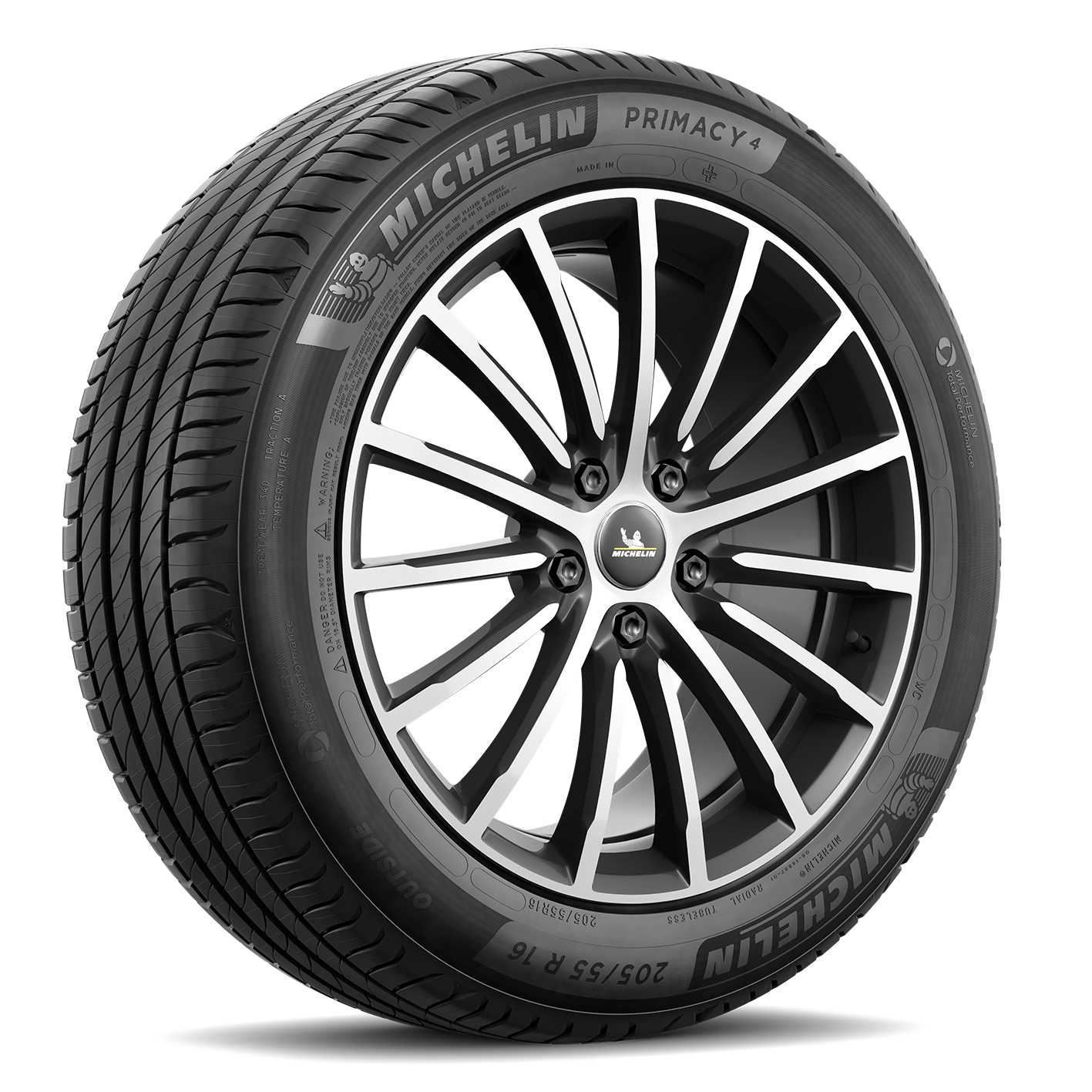 Foto 2 pulgar | Llanta Michelin 225/60r16 Primacy 4+ 102w