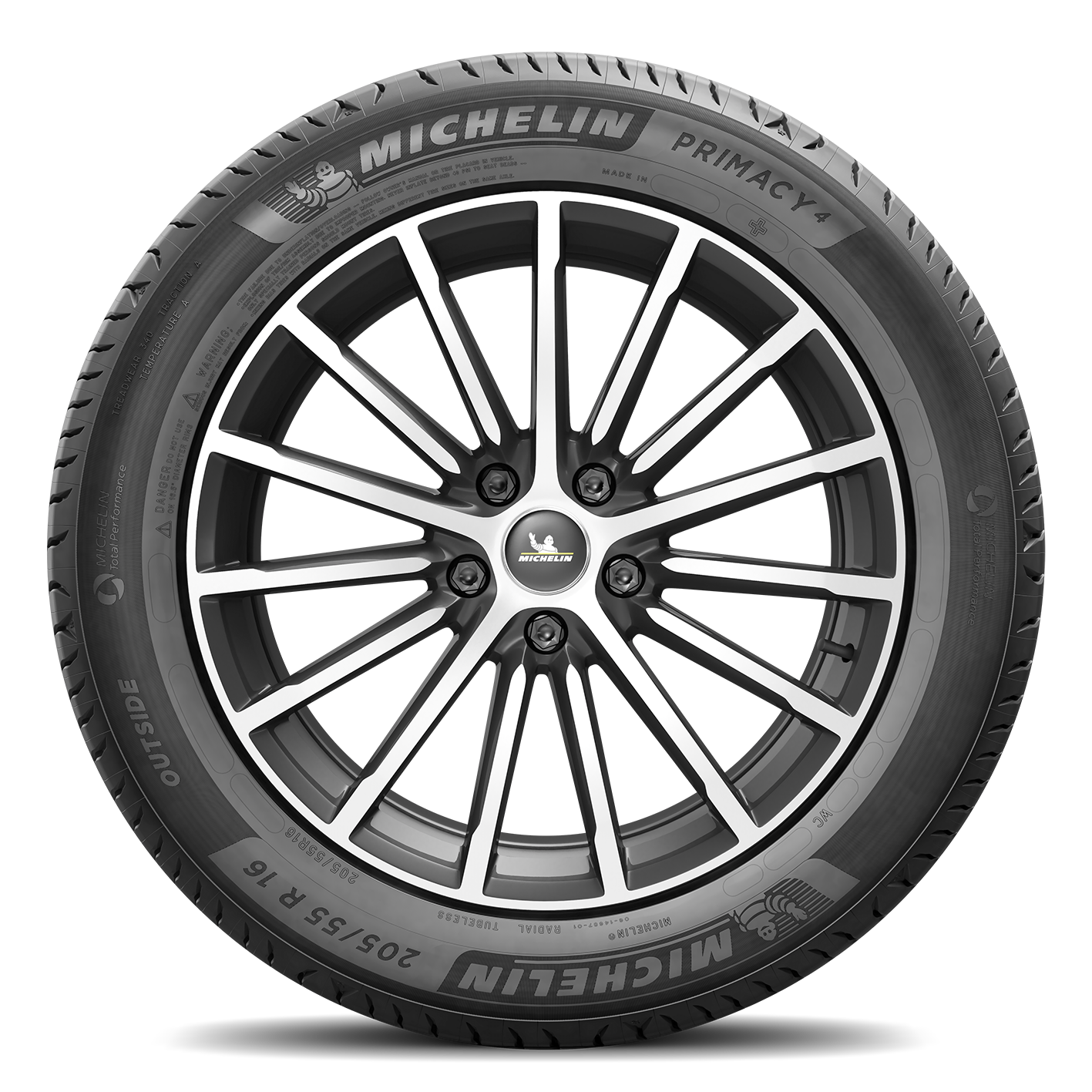 Foto 4 pulgar | Llanta Michelin 225/60r16 Primacy 4+ 102w
