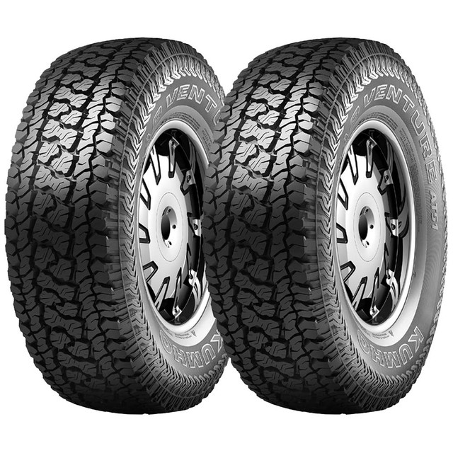 Foto 2 pulgar | Paquete de 2 Llantas 205/60r15 4pr Kumho Road Venture At51 91t