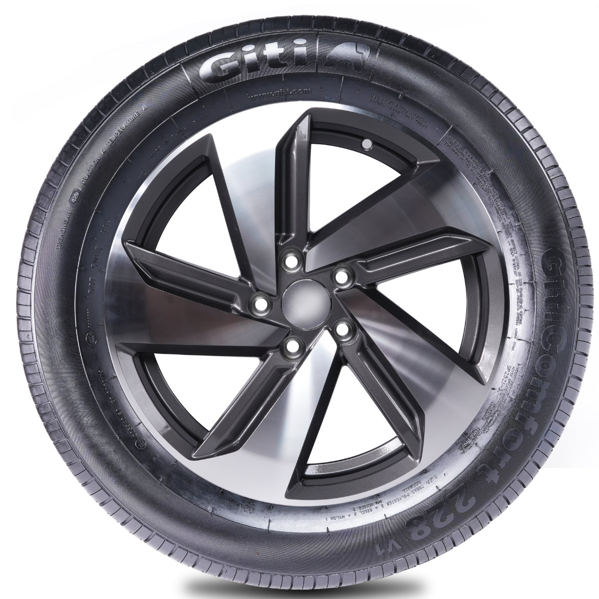 Foto 3 pulgar | Llanta Giti Comfort 228v1 205/60r16 92v Giti