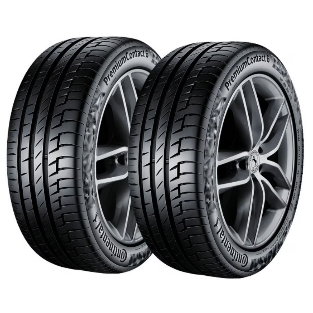 Foto 1 | Paquete de 2 Llantas Continental Premium Contact 6  215/45r18 89w