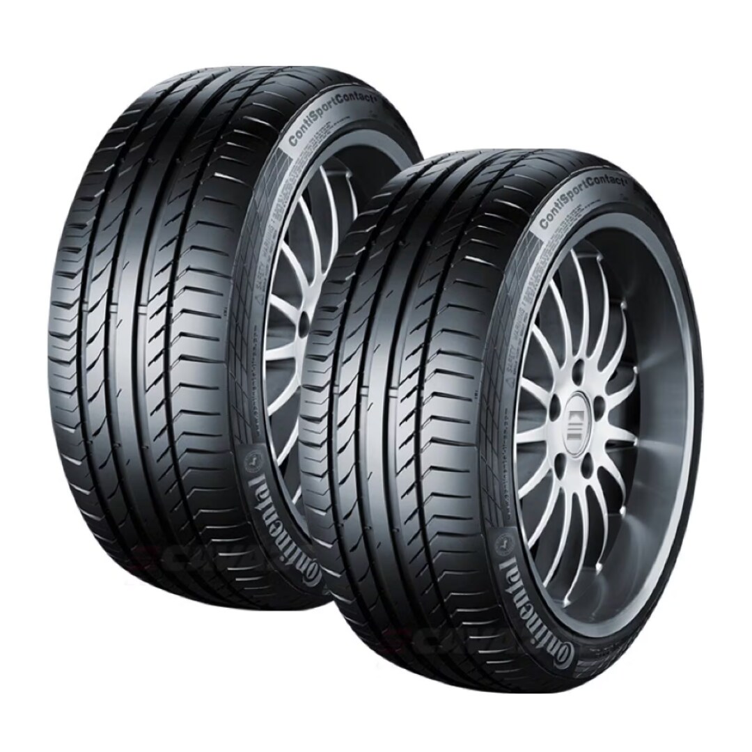 Paquete de Llantas Continental Contisportcontact 5 SSR Moe 225/45R17 91W FR Run Flat 2 Piezas $7,905