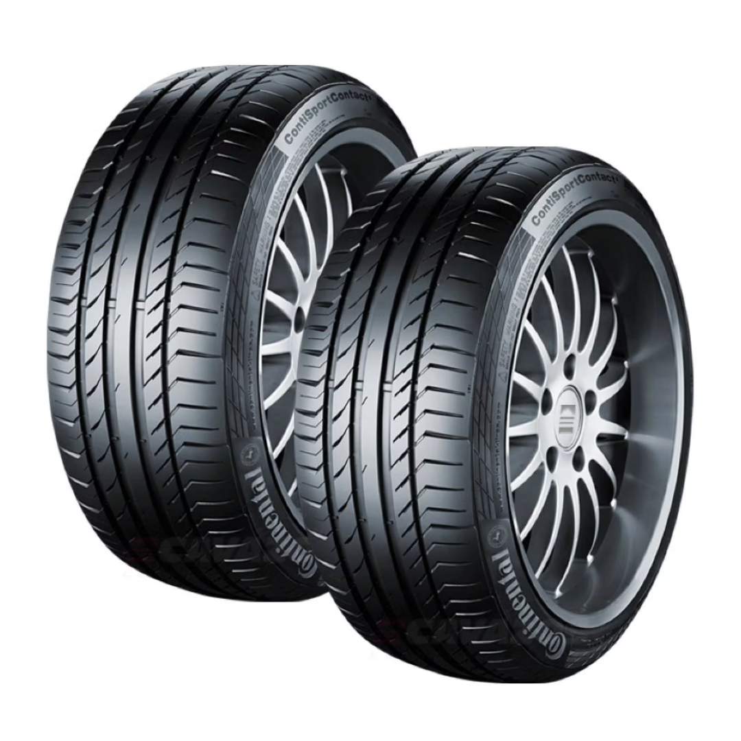 Foto 2 pulgar | Paquete de Llantas Continental Contisportcontact 5 SSR Moe 225/45R17 91W FR Run Flat 2 Piezas