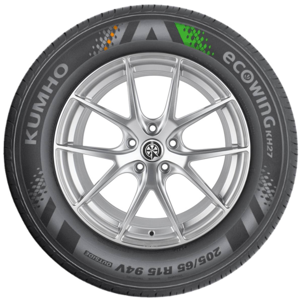 Foto 3 pulgar | Llanta 225/60r16 98v Kumho Ecowing Kh27