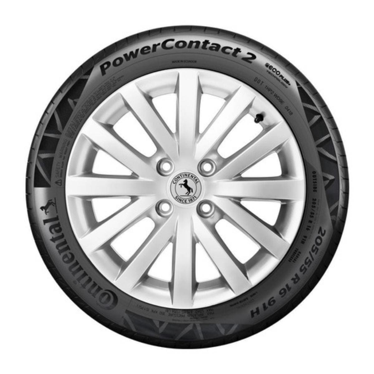 Foto 3 pulgar | Llanta 195/55r16 87h Continental Powercontact 2