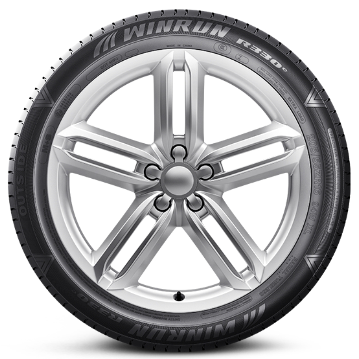 Foto 3 pulgar | Llanta 205/65r15 94v Winrun R330e Ev