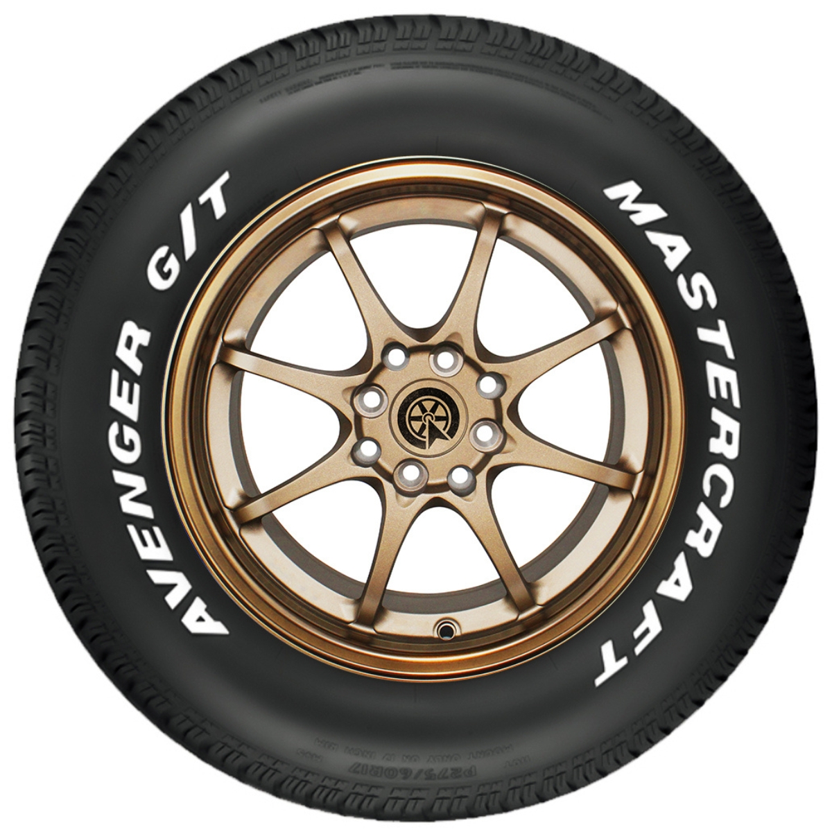 Foto 3 pulgar | Llanta 215/70r14 96t Mastercraft Avenger G/t