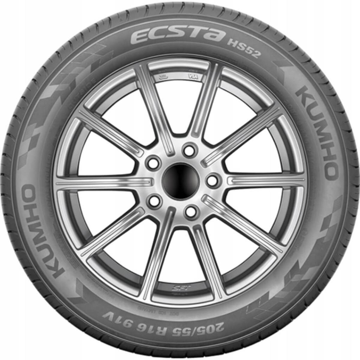 Foto 2 | Llanta 205/55r17 95v Kumho Ecsta Hs52