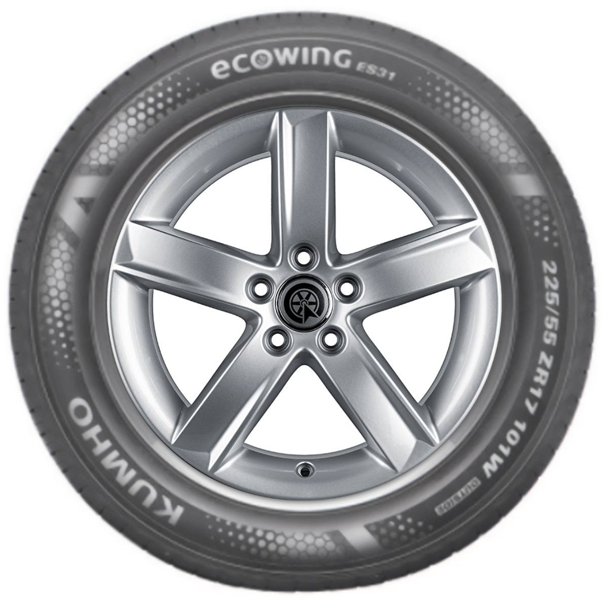 Foto 3 pulgar | Llanta 195/65r15 91h Kumho Ecowing Es31