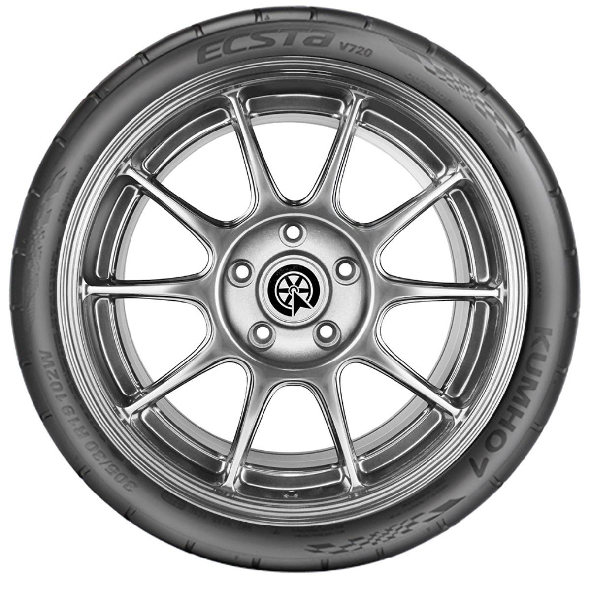 Foto 3 pulgar | Llanta 275/40r17 98w Kumho Ecsta V720