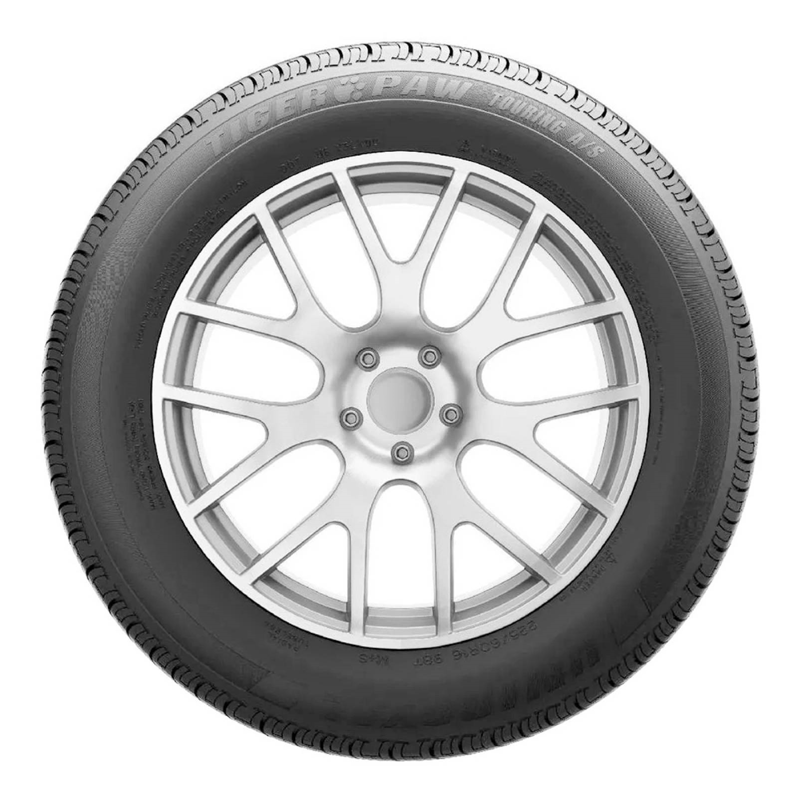 Foto 5 pulgar | Llanta Uniroyal Tiger Paw Touring A/s Dt 205/70 R15