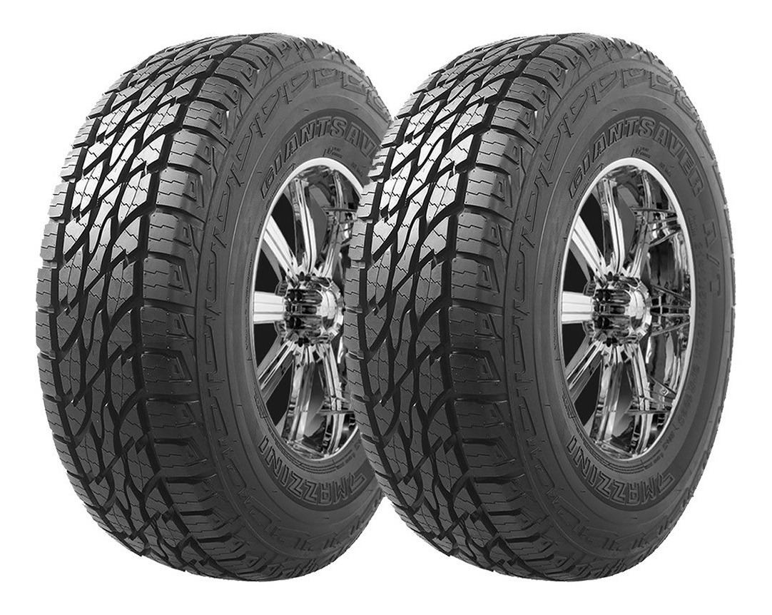 Paquete De 2 Llantas 235/70r16  Mazzini Giantsaver 106t