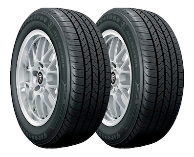 Foto 1 | Paquete De 2 Llantas 215/60r17 Firestone All Season 96t