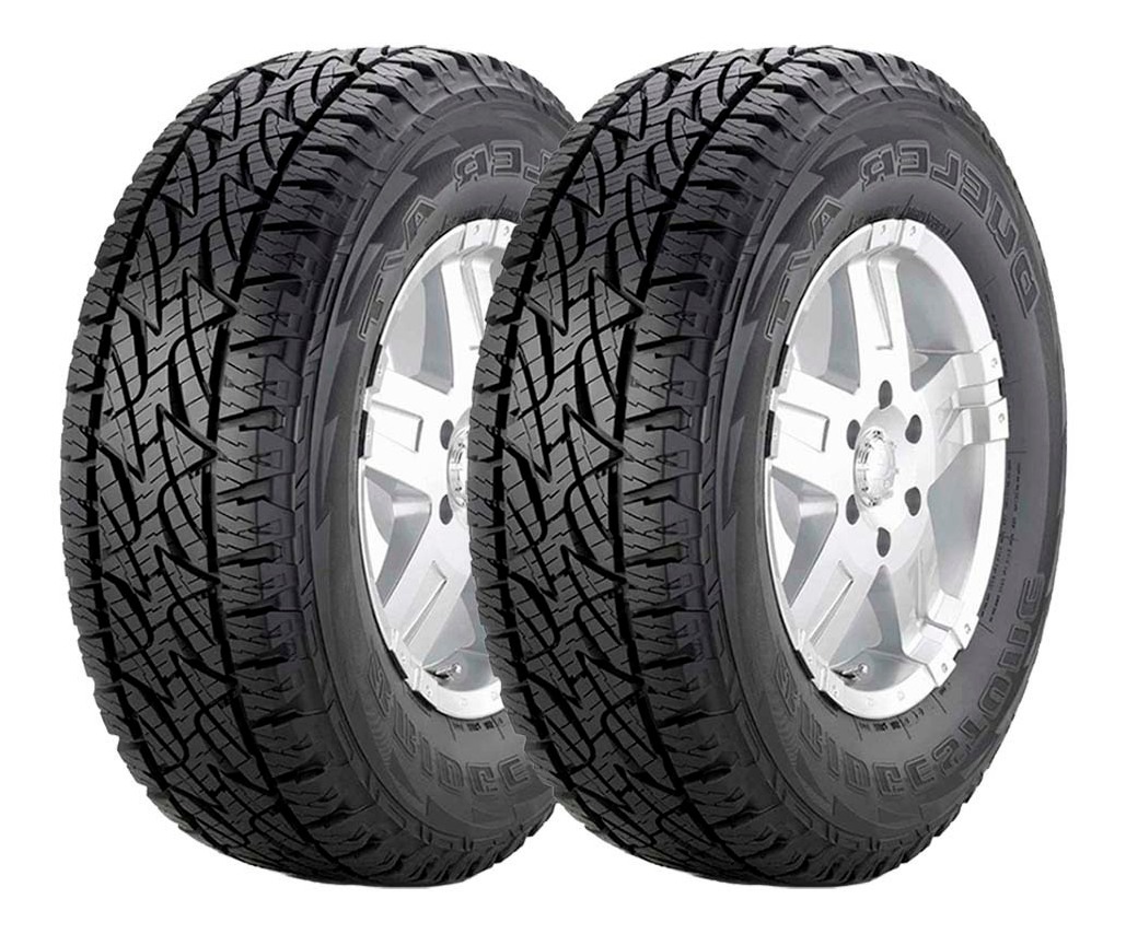 Paquete De 2 Llantas 255/70r16 Bridgestone Dueler A/t Revo 2 111h