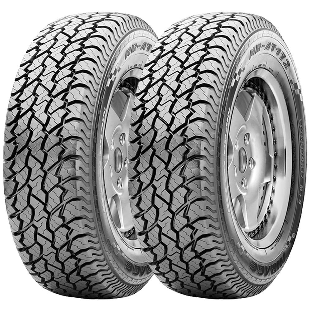 Paquete De 2 Llantas 235/75r15 Mirage Mr-at172 109s