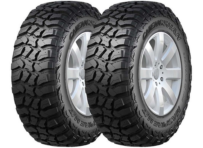 Foto 2 pulgar | Paquete De 2 Llantas 235/60r17 Chengshan Maspire M/t 102v