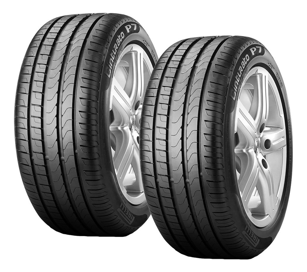 Foto 2 pulgar | Paquete De 2 Llantas 225/45r18 Pirelli P7 Cinturato Mo 91w Mercedes