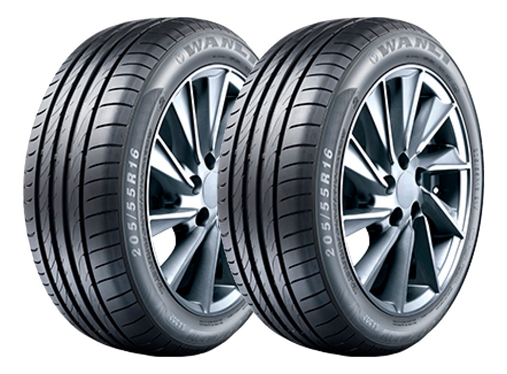 Foto 2 pulgar | Paquete De 2 Llantas 225/55r17 Wanli Sa302