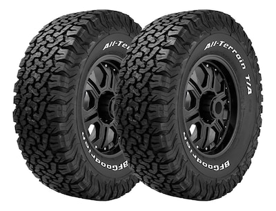 Foto 1 | Paquete De 2 Llantas 265/70r17 Lt Bf Goodrich All Terrain T/a Ko2 121-