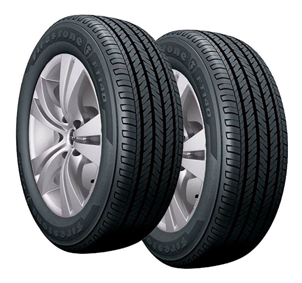 Paquete De 2 Llantas 205/55r17 Firestone Ft140 91v