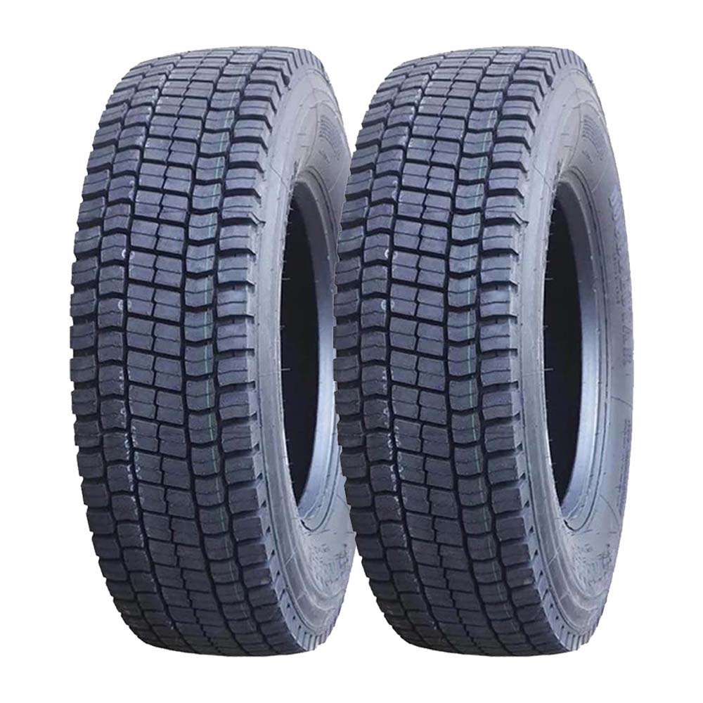 Paquete De 2 Llantas Doublestar Dsrs01 245/70r19.5 134l
